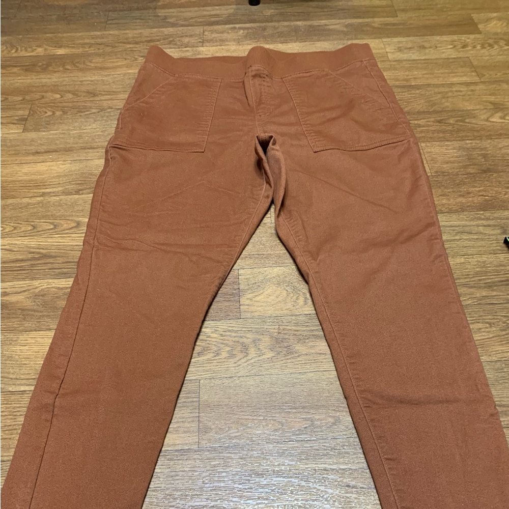 Women’s No Boundaries rust coloured jeans size 15-17 extra large
